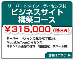 ビジネスサイト構築コース